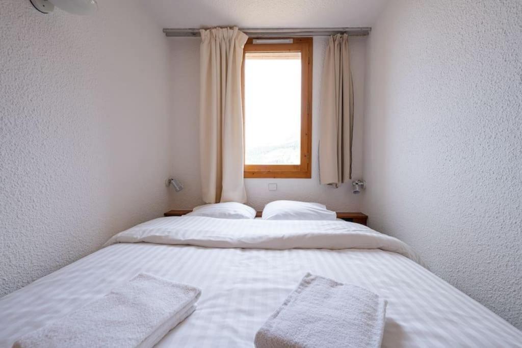 L'Arc-En-Ciel - Appartement Sur Les Hauteurs Du Mottaret Avec Acces Aux Pistes Les Allues Exterior foto